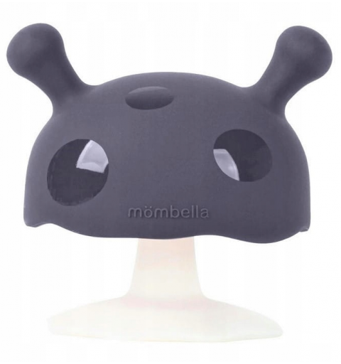 Mombella Mushroom - Uspakajający gryzak Dla Dzieci Grzybek | Grey